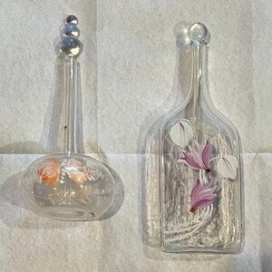 Italian Handpainted Pefume Decanters